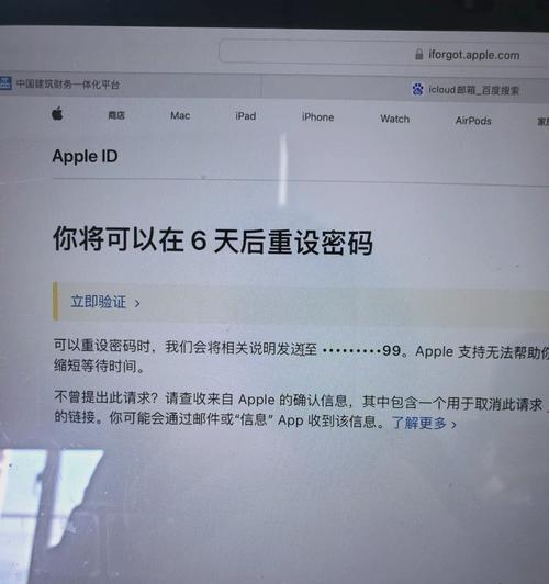 苹果电脑密码多次输入错误引发的问题与解决方法（密码保护与安全策略）