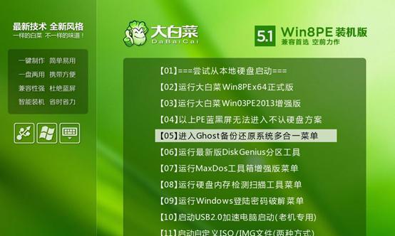 大白菜制作系统教程（用大白菜打造健康餐桌，从此告别外卖的困扰）